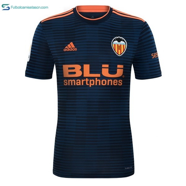 Camiseta Valencia 2ª 2018/19 Azul